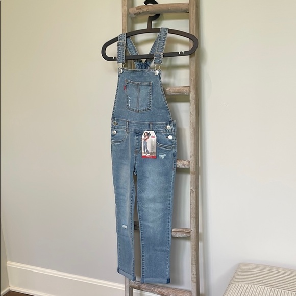 Classic Blue Denim Overalls - Picture 1 of 5